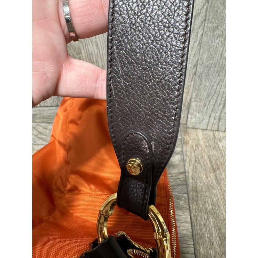 JEAN-PIERRE KLIFA for Anteprima-Nueva Shoulder Bag Nylon Orange Tassel Lined Hob - Picture 6 of 16